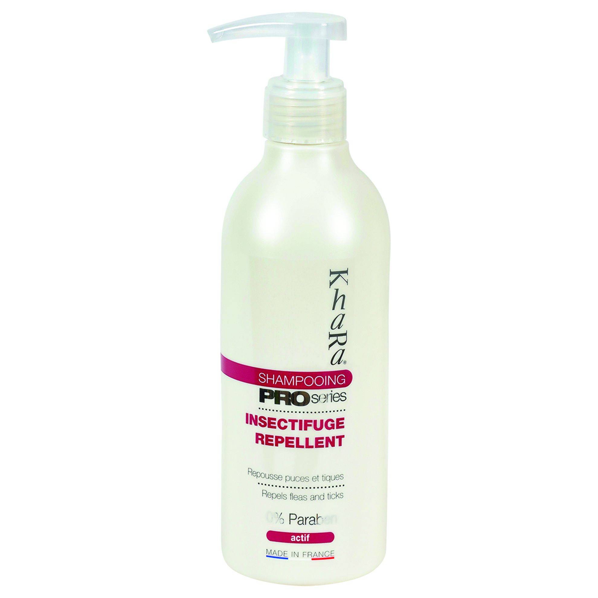 Shampooing insectifuge chien Khara : 250ml KHARA