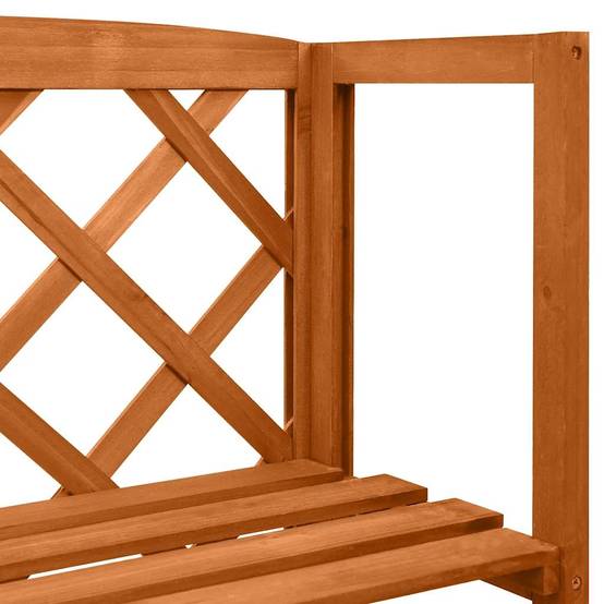 Treillis avec Étagères Bois Sapin Massif pour Pots Fleurs 55x140cm - ComfortXL Outdoor Living - Image 5