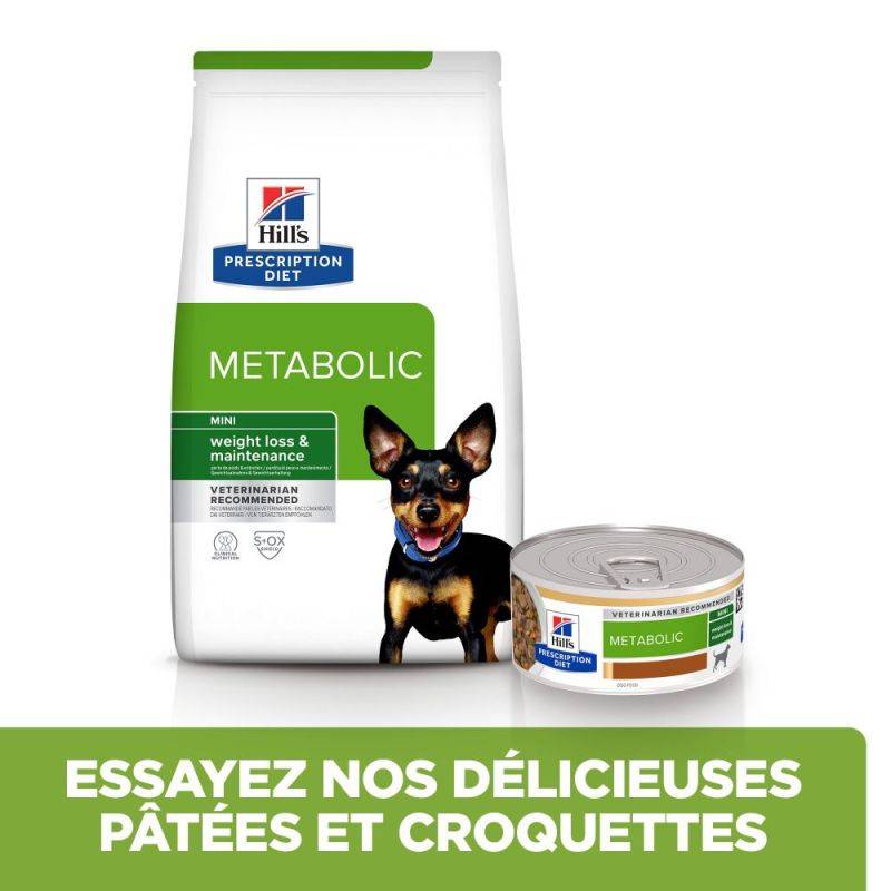 CROQUETTES CHIEN ADULT PRESCRIPTION DIETS METABOLIC MINI - HILL'S 6 kg - Image 3