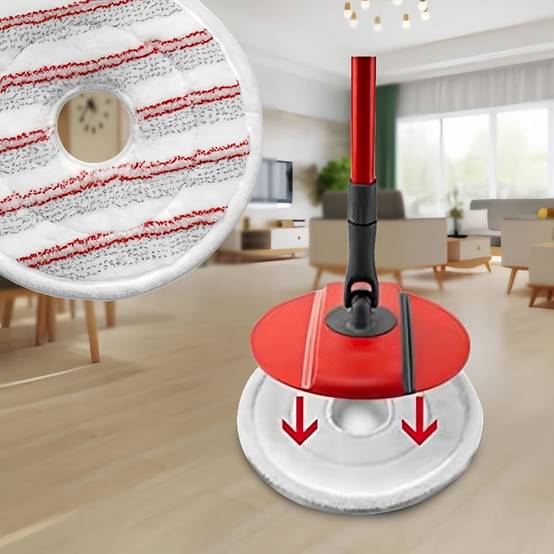 2 Pièces Microfibres pour Vileda Spin and Clean Mop - IntiMeg - Image 5