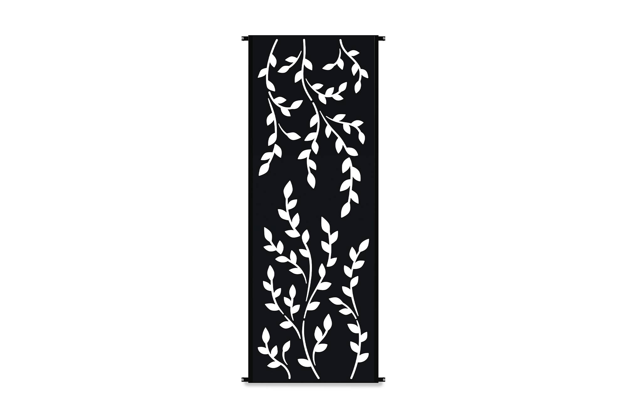 Casanoov Lot de 2 panneaux décoratifs FOLYA noir H.160  cm motif intégral - Image 5