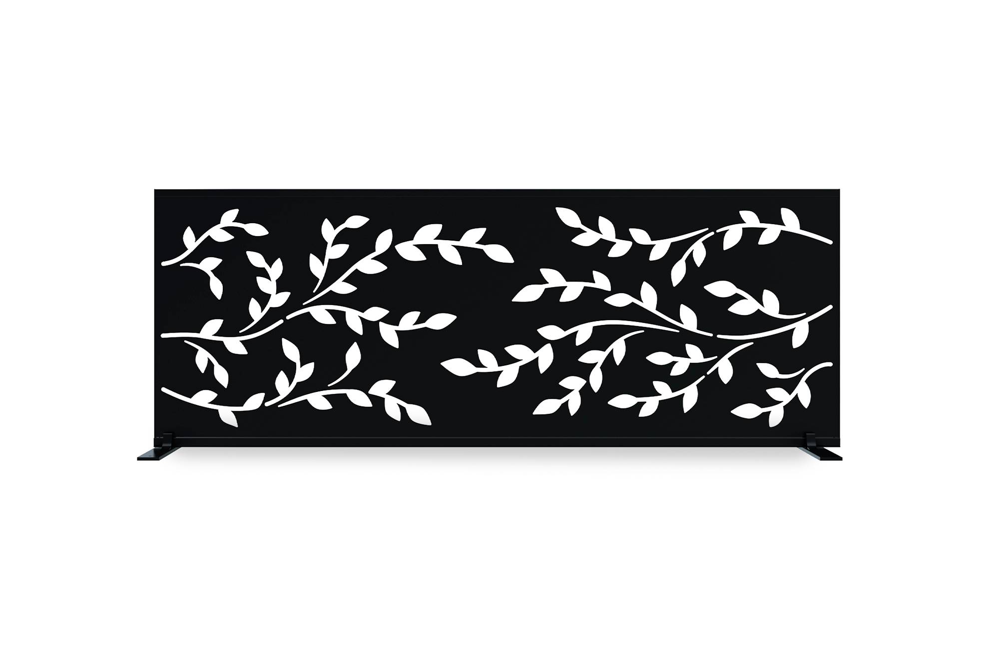 Casanoov Lot de 2 panneaux décoratifs FOLYA noir H.160  cm motif intégral - Image 8