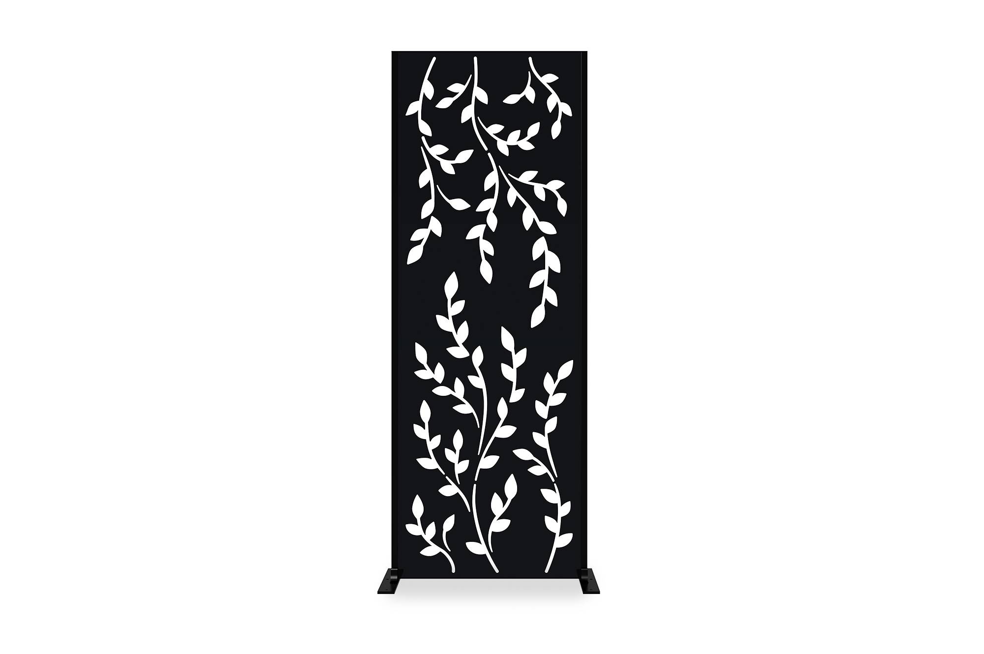 Casanoov Lot de 2 panneaux décoratifs FOLYA noir H.160  cm motif intégral - Image 3