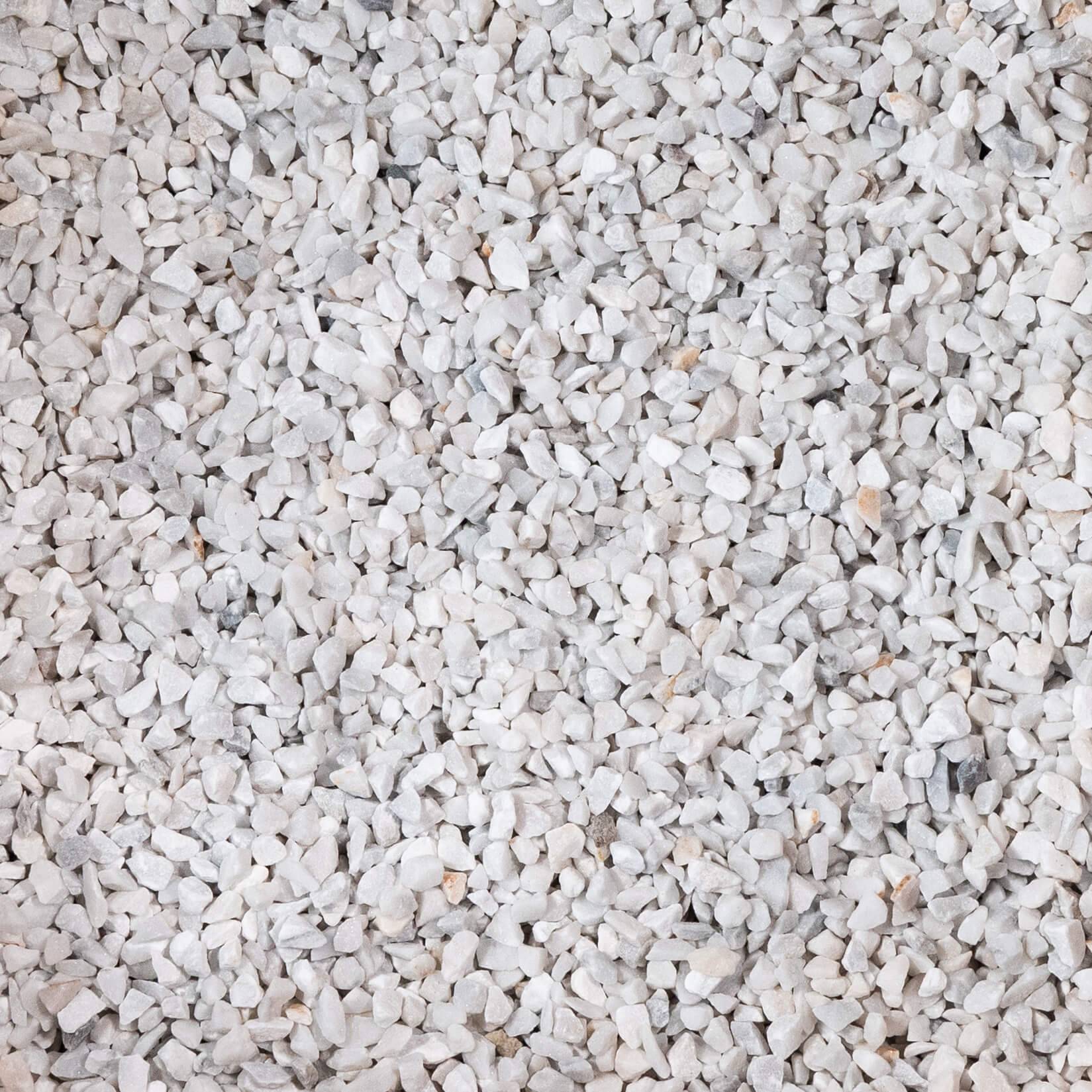 Gravier Marbre Blanc Carrare 8-12 mm - Lot de 4 big bag de 500 kg (40 m²) - RO'MA NATURE - Image 1