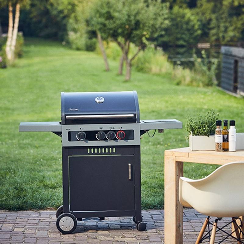 Barbecue Gaz Boston Black 3K Turbo - ENDERS - Avec SWITCH GRID- 1 Turbo Zone - 1 brûleur latéral - Imagen 9