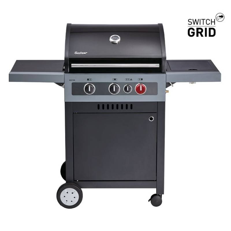 Barbecue Gaz Boston Black 3K Turbo - ENDERS - Avec SWITCH GRID- 1 Turbo Zone - 1 brûleur latéral - Imagen 10