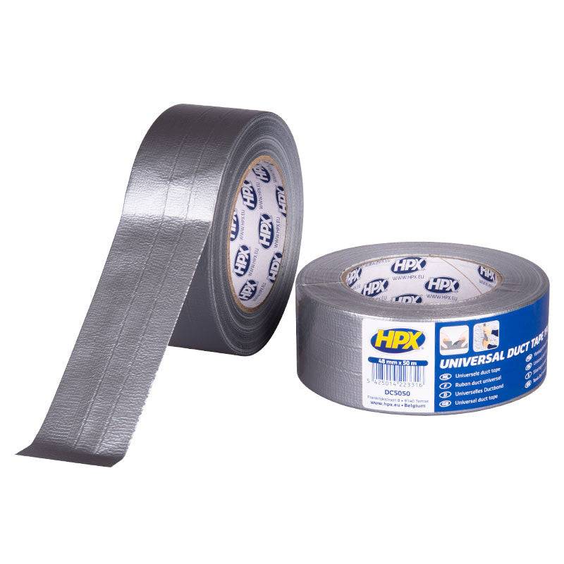 Ruban toile adhésif HPX DC5050 - argent - 48mm - 50m Hpx