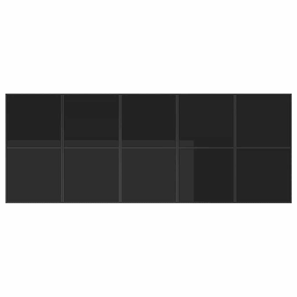 Ensemble de Jardin Repas 14 Personnes Acier Table 10 Chaises 4 Tabourets Noir – ComfortXL Outdoor Living - Image 7