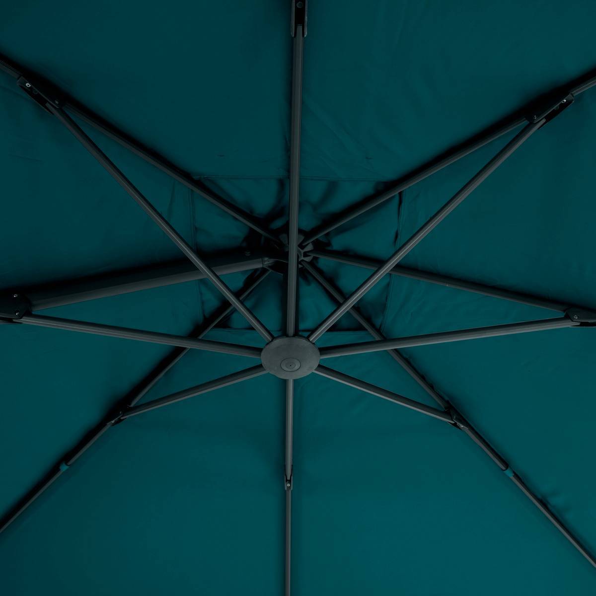 Hesperide - Toile de parasol "Elea" bleu canard 4x3m en polyester Hespéride - Imagen 2