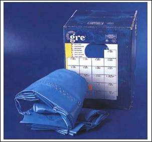 Gre Pools - Liner 0,40 bleu uni piscine en huit 7,10m x 4,50m x1,20m Gre Pools - Imagen 1
