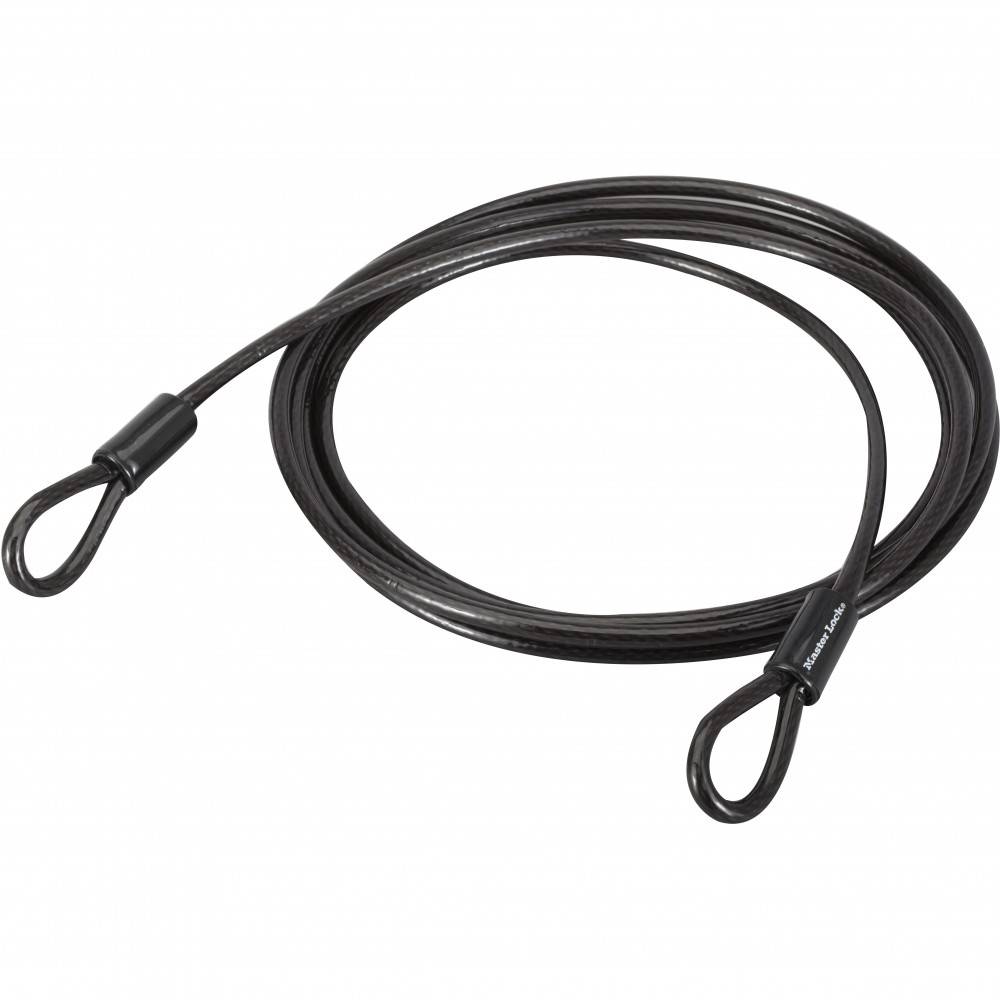 Master Lock - Master Lock 72EURD Câble Antivol avec deux Boucles, 4,5 m - Image 1