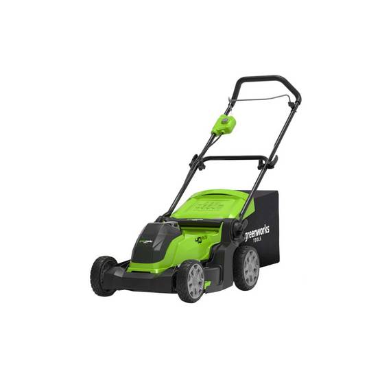 Greenworks - Tondeuse à gazon poussée 41cm 40V GREENWORKS - Sans batterie ni chargeur - G40LM41 - Image 1