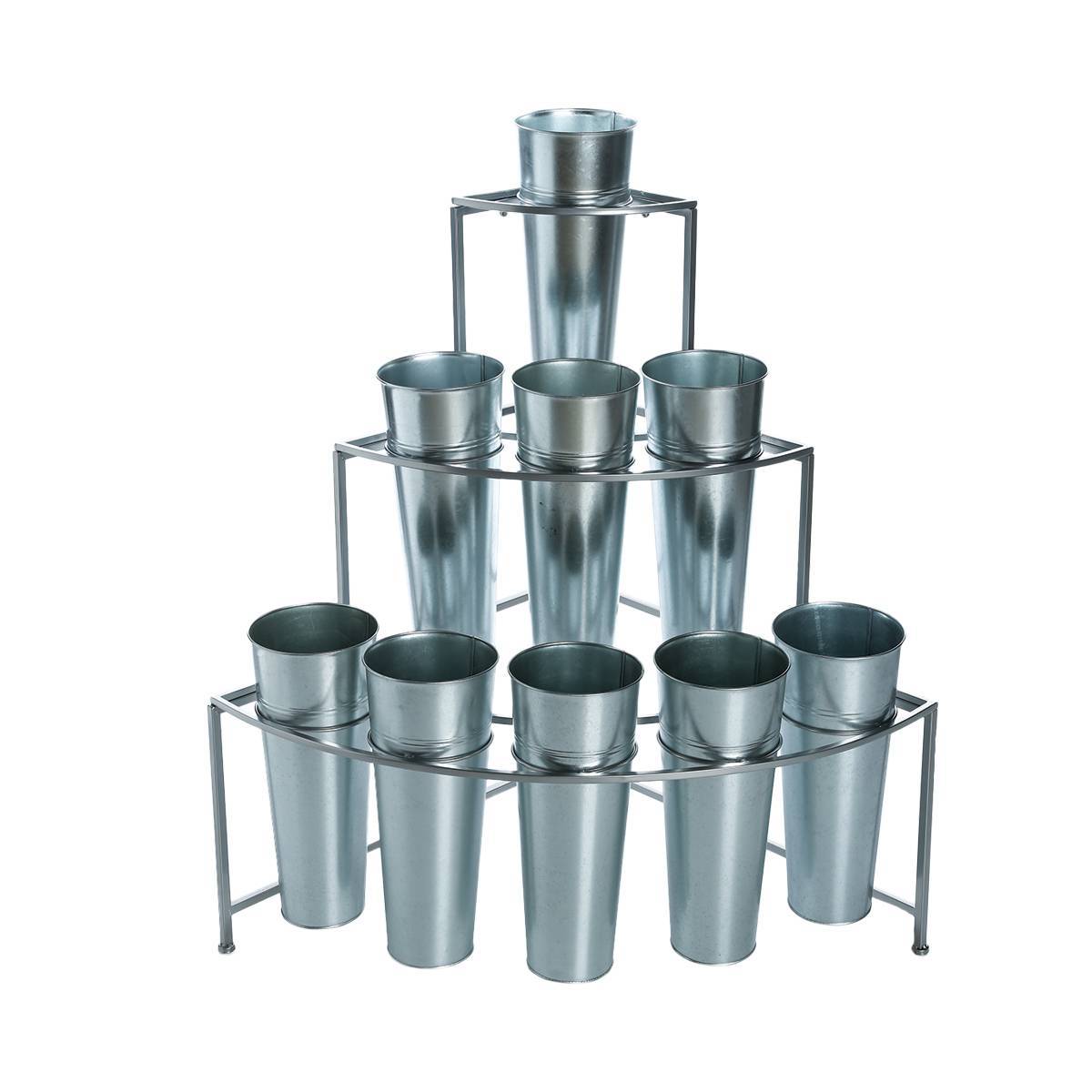Atmosphera - Présentoir + 9 caches pots - Atmosphera Créateur d'intérieur - Image 1