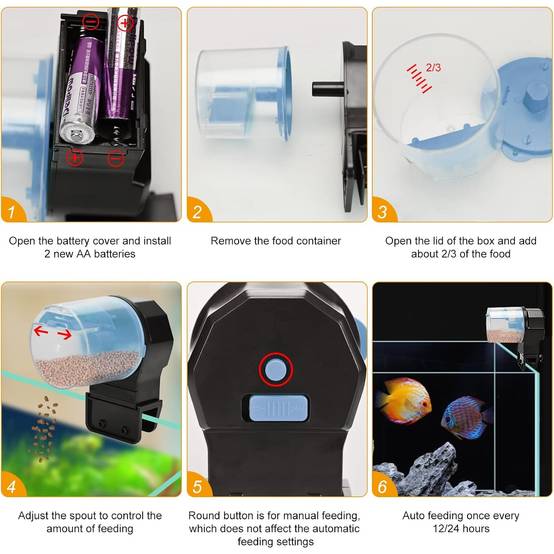 Distributeur Nourriture Automatique - Minuteur Intégré DtopbuyAge - Image 3