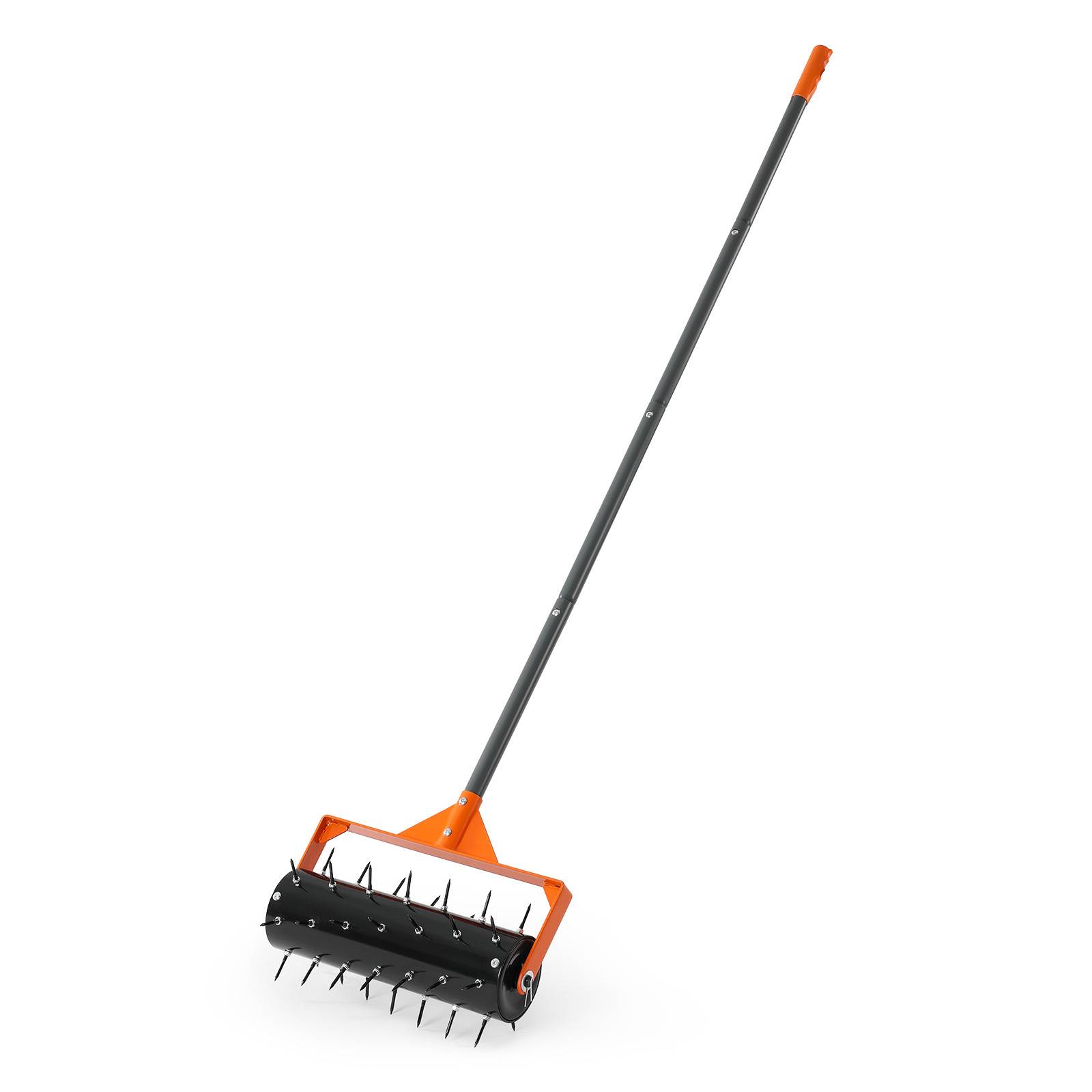 Vevor - VEVOR Aérateur de pelouse roulant 41 cm, 42 pointes acier 5,5 cm, tambour remplissable, manche 152 cm, usage manuel debout.