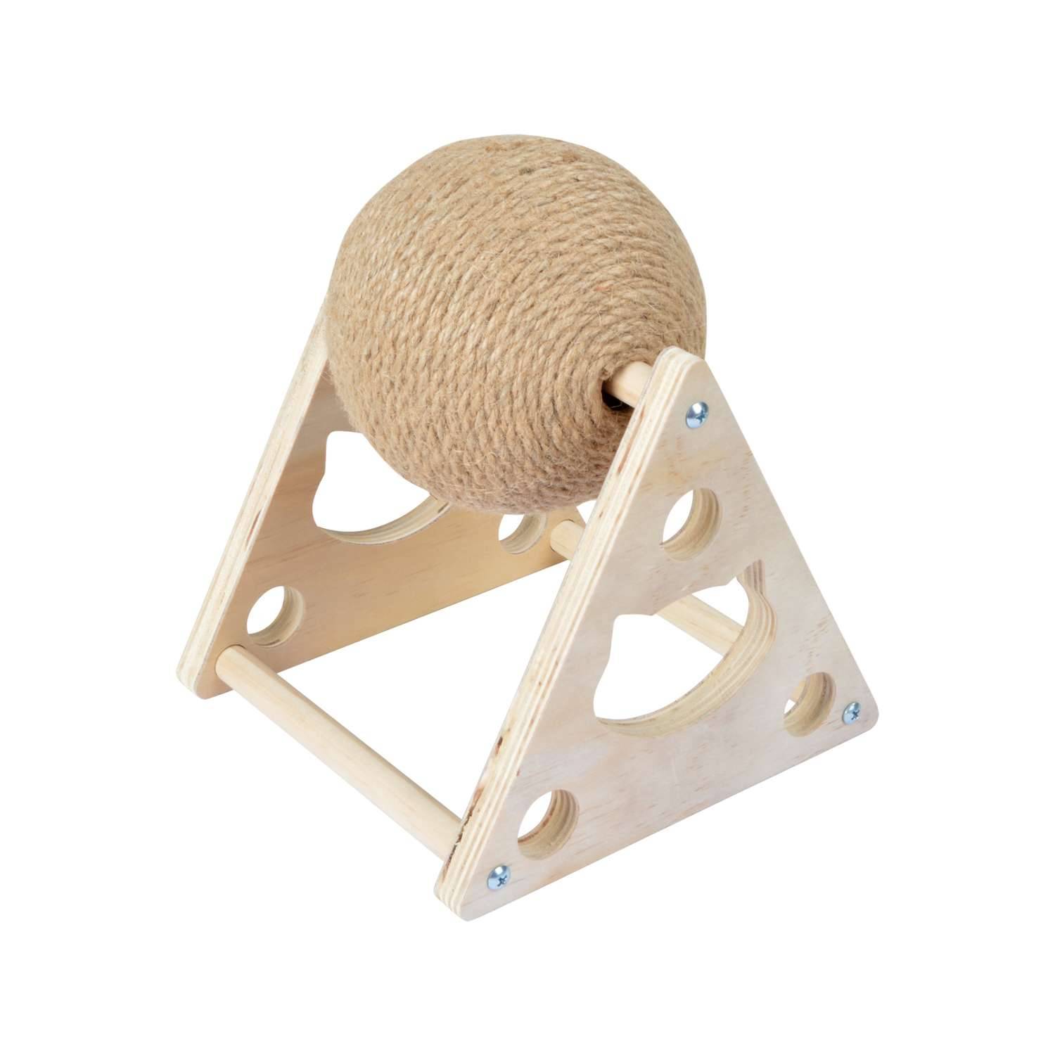 Love Story - Griffoir pour chat Malo avec boule rotative - Beige - Love Story - Imagen 1