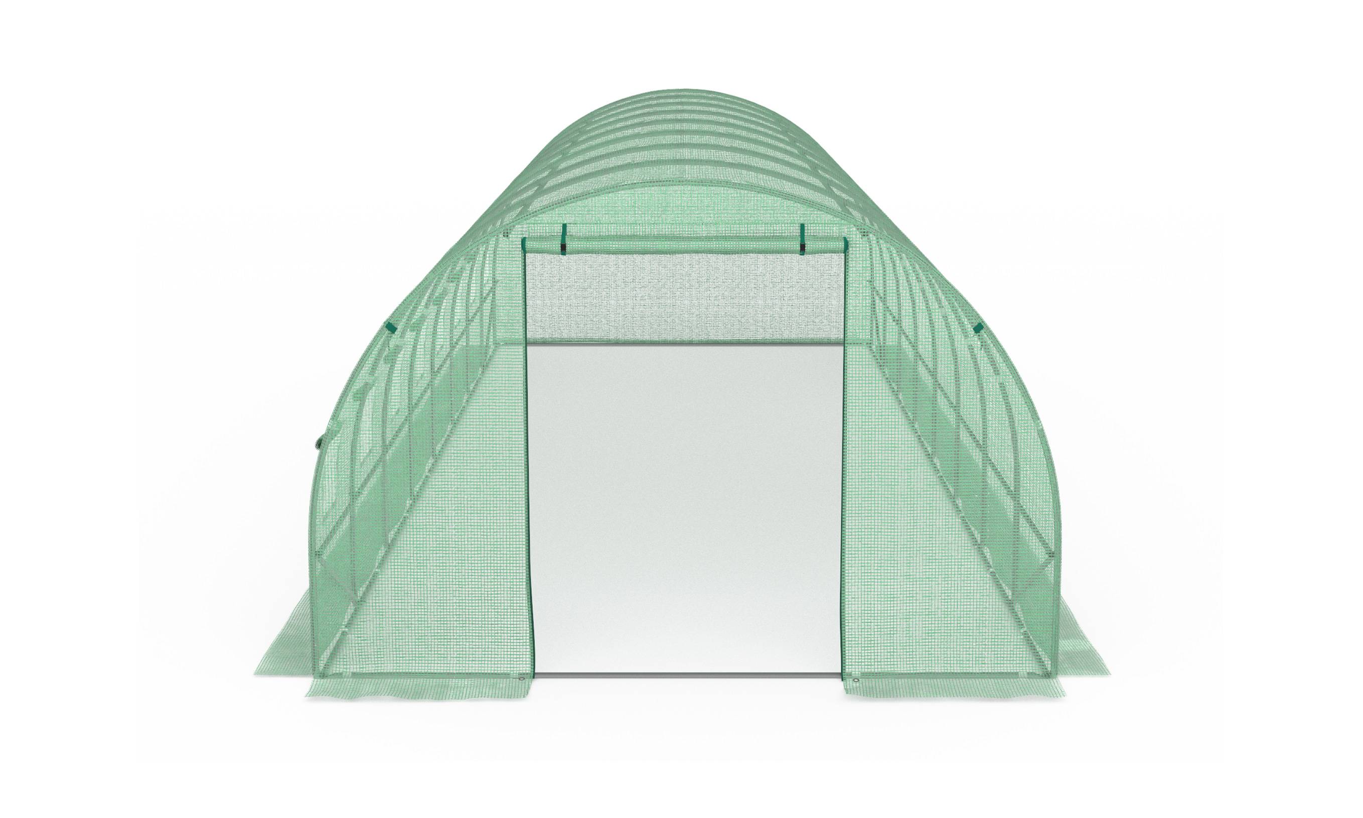 Serre tunnel de jardin - 24 m² en polyéthylène Renforcée - TERRE JARDIN - Image 5