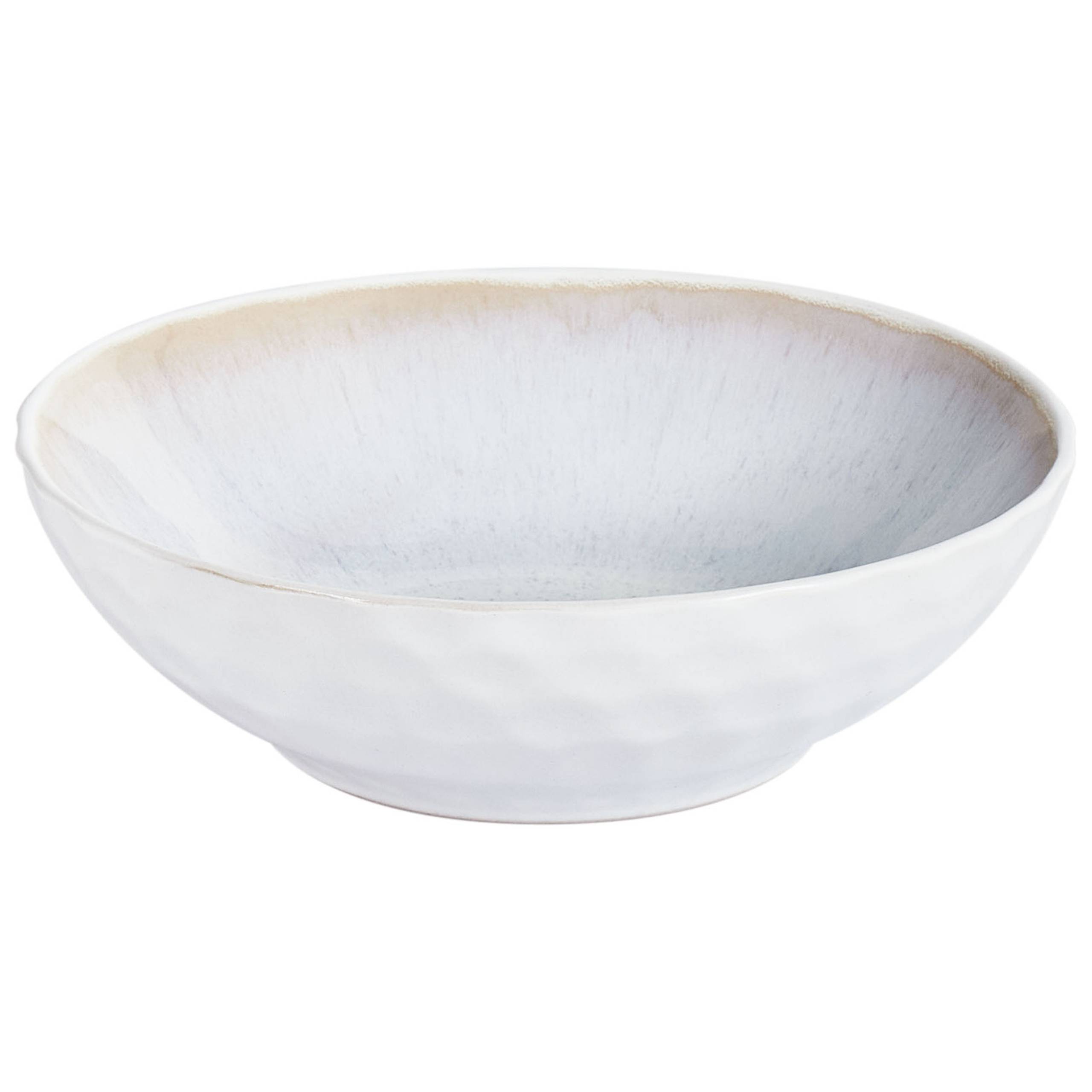 Beliani - Assiettes et bols Grès Gris clair SESAME - 18x18x6- Beliani - Image 4