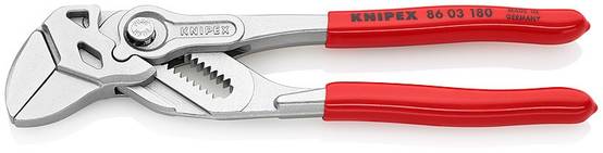 Knipex - Pince clé KNIPEX 180mm de long avec effet cliquet - 13 positions - 86 03 180 - Image 1