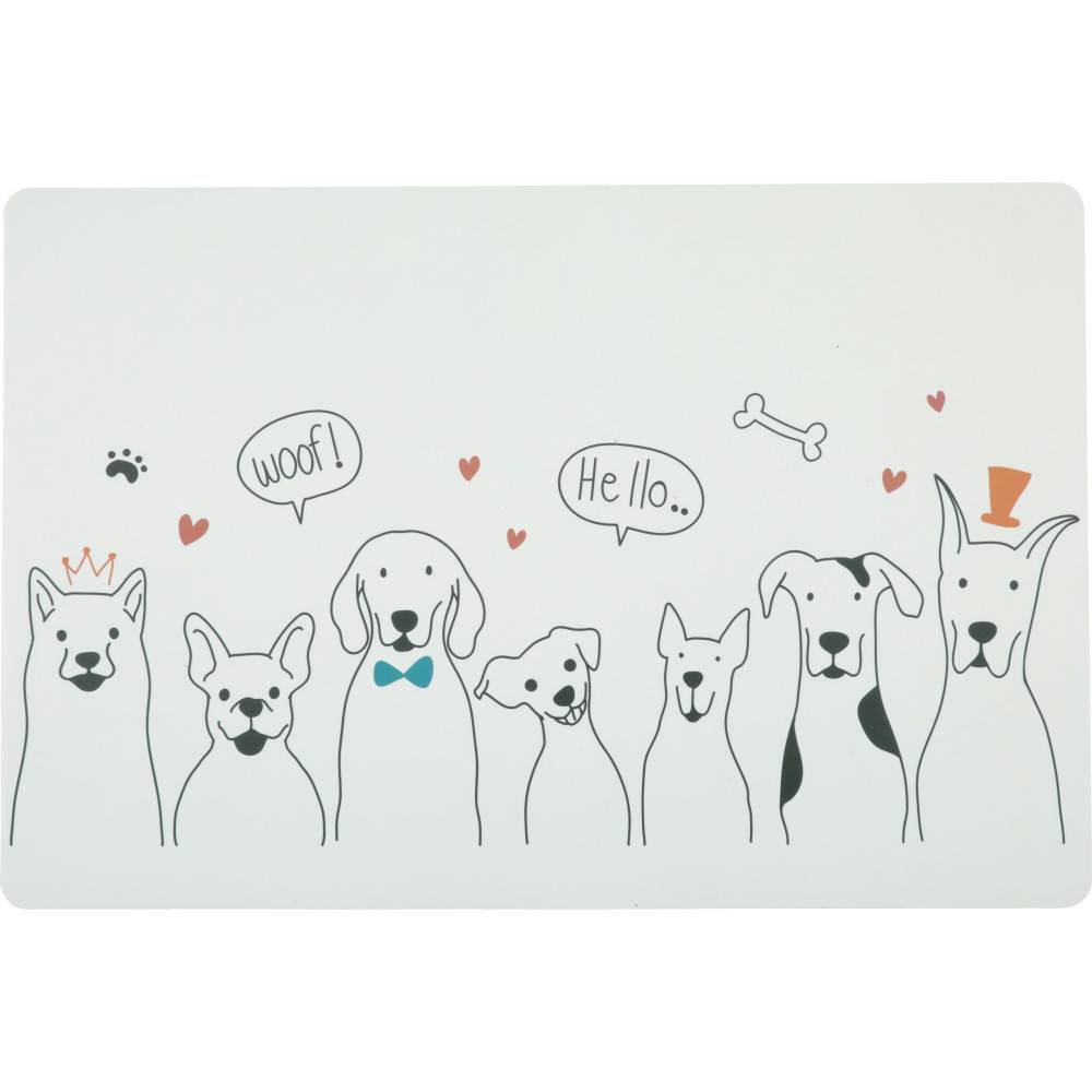 Zolux - Set pour Ecuelle Joyeux 40 x 60 cm pour chien - Imagen 1