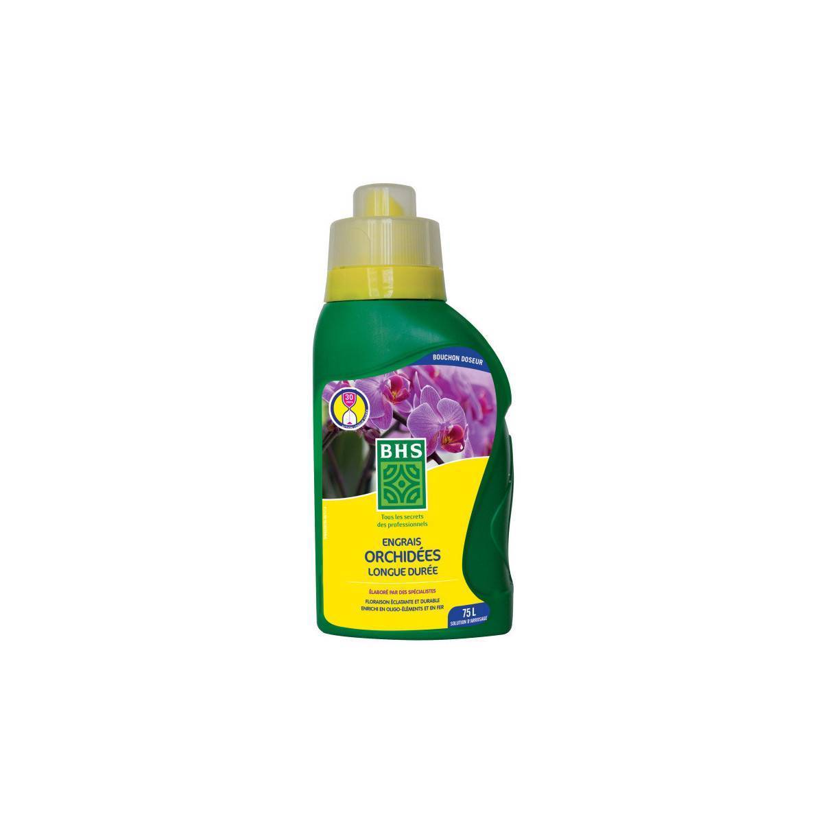 BHS - Engrais Spécial Orchidées EOR300 300ml - Floraison Optimale et Soin Complet