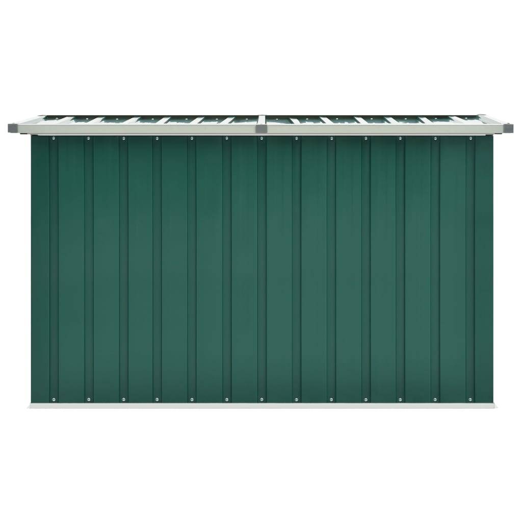 Helloshop26 - Coffre boîte meuble de jardin rangement vert 149 x 99 x 93 cm - Imagen 3