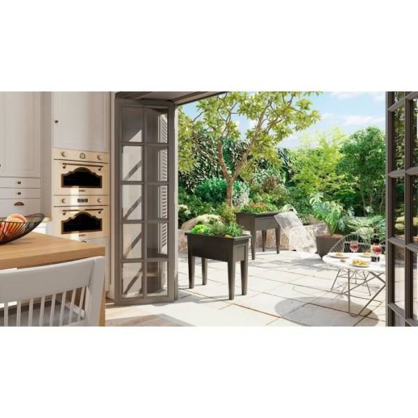 Table De Culture Venezia 80cm Anthracite - Image 2