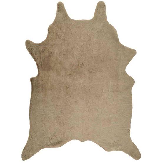 The Home Deco Factory - Tapis en fausse fourrure Peau de bête 120 x 2 x 158 cm - Image 1