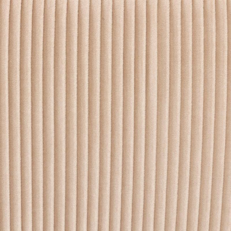 Atmosphera - Banc coffre velours Solaro beige 100x40cm - Atmosphera Créateur d'intérieur - Image 6