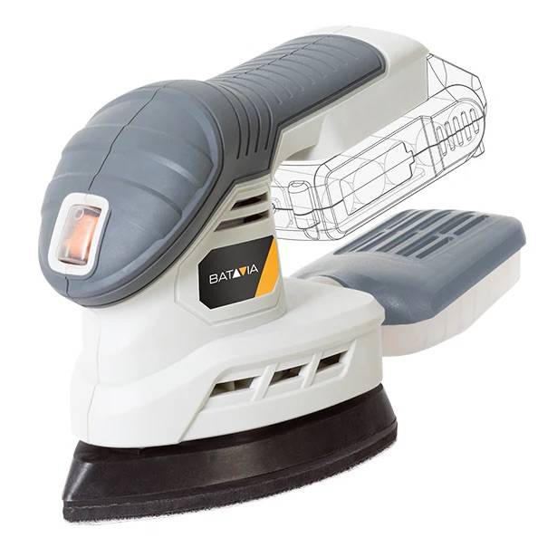 Ponceuse multifonction sans fil - Maxxpack 18V - vendue sans batterie ni chargeur - Image 2