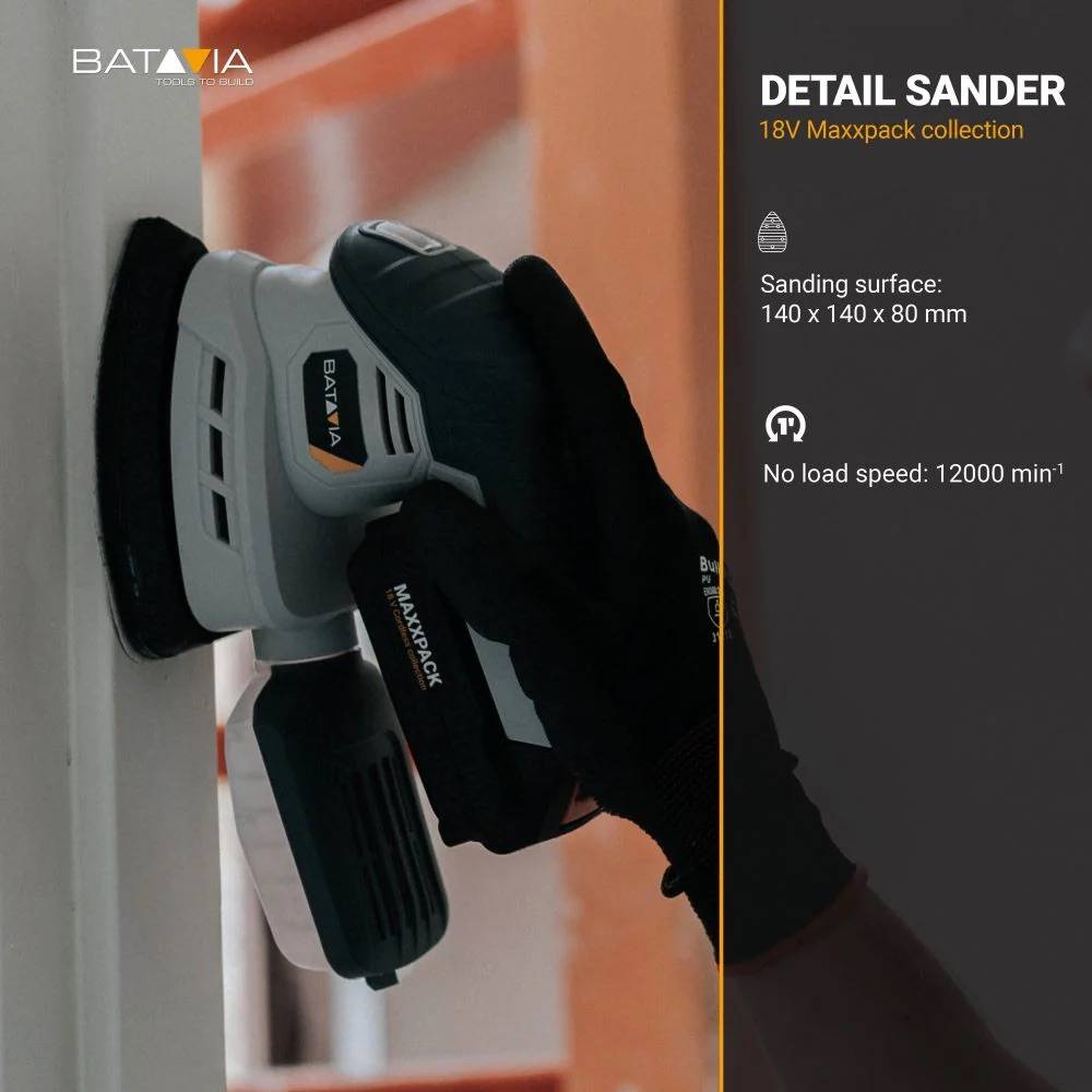 Ponceuse multifonction sans fil - Maxxpack 18V - vendue sans batterie ni chargeur - Image 4