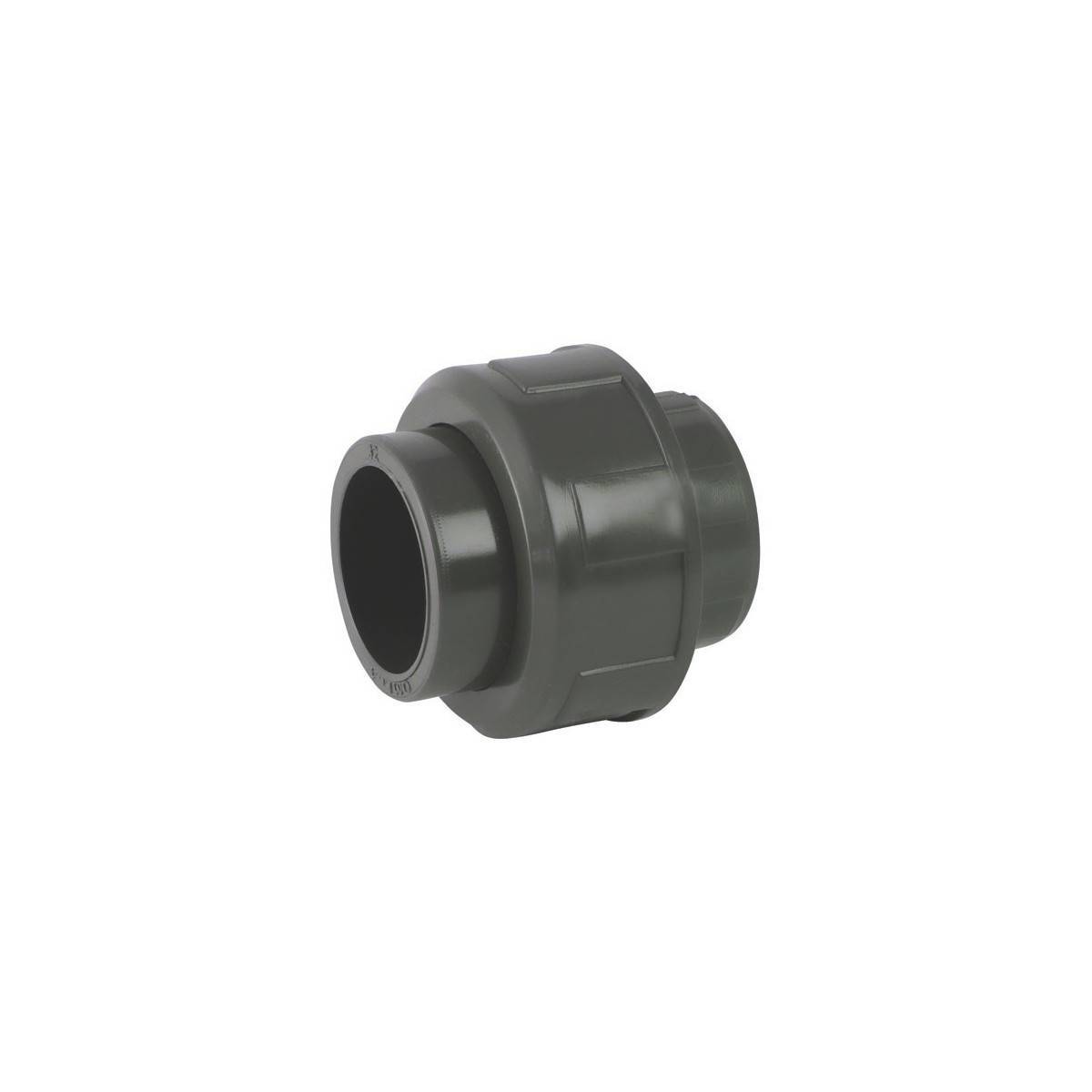 Codital - Union 3 pièces Femelle / femelle en PVC avec O-ring en EPDM à coller - 110mm