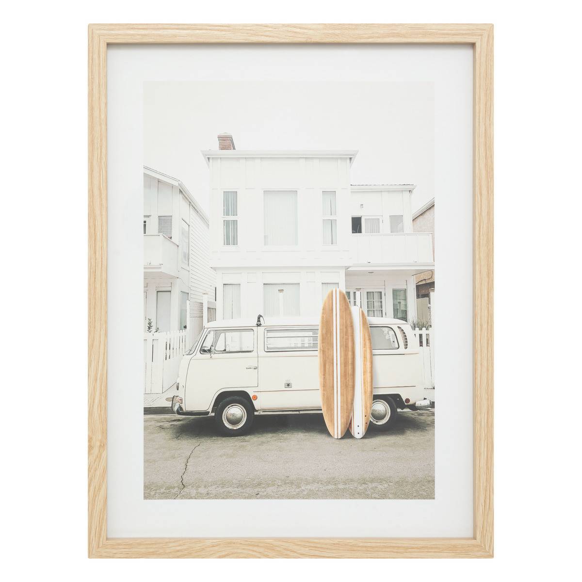 Affiche encadrée Surf rétro 32 x 42 cm - Imagen 1