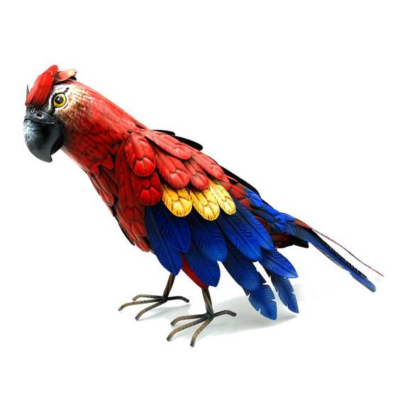 Perroquet deco jardin animaux - TERRE JARDIN - Image 3
