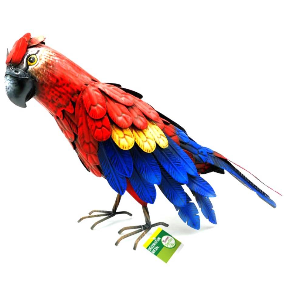 Perroquet deco jardin animaux - TERRE JARDIN - Image 1