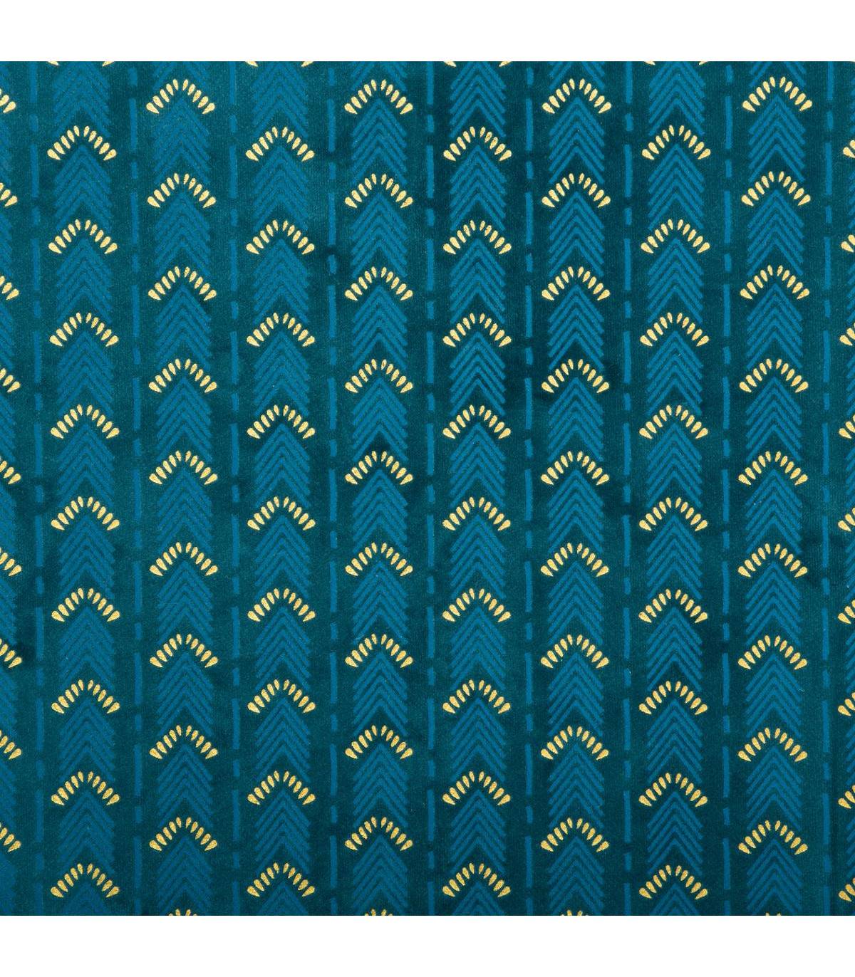 2 en 1 Pouf et Coffre de rangement en Velours Bleu canard 38 x 38 cm - Imagen 3