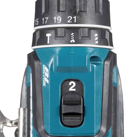 Perceuse à percussion 18V LXT - MAKITA - avec 2 batteries 3.0Ah 18V - chargeur - MAKPAC - DHP485RFJ - Image 5