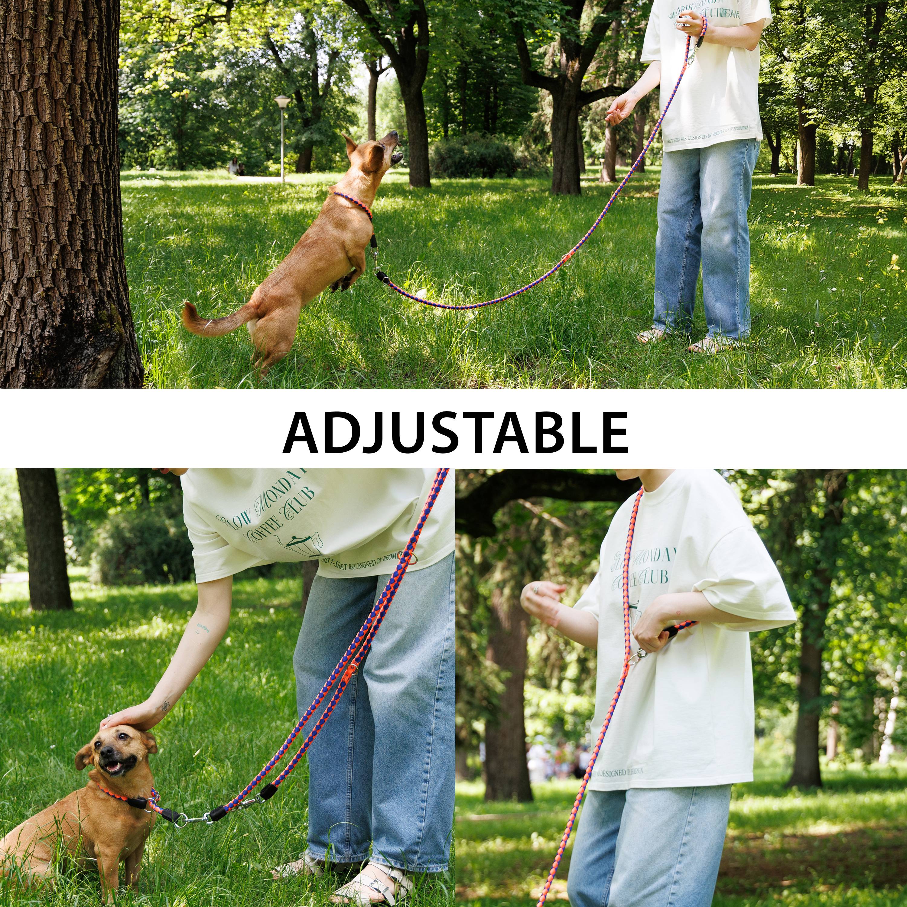 Ferplast - Laisse de Dressage pour Chiens en Nylon TWIST MATIC GA12/200, Mousqueton Magnétique Automatique - Imagen 5