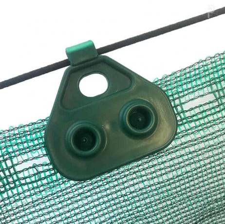 Plastidis - Filet Brise-vent - ombrage vert - 106gr/m² - Long 19 m, Larg 3 m - Imagen 5
