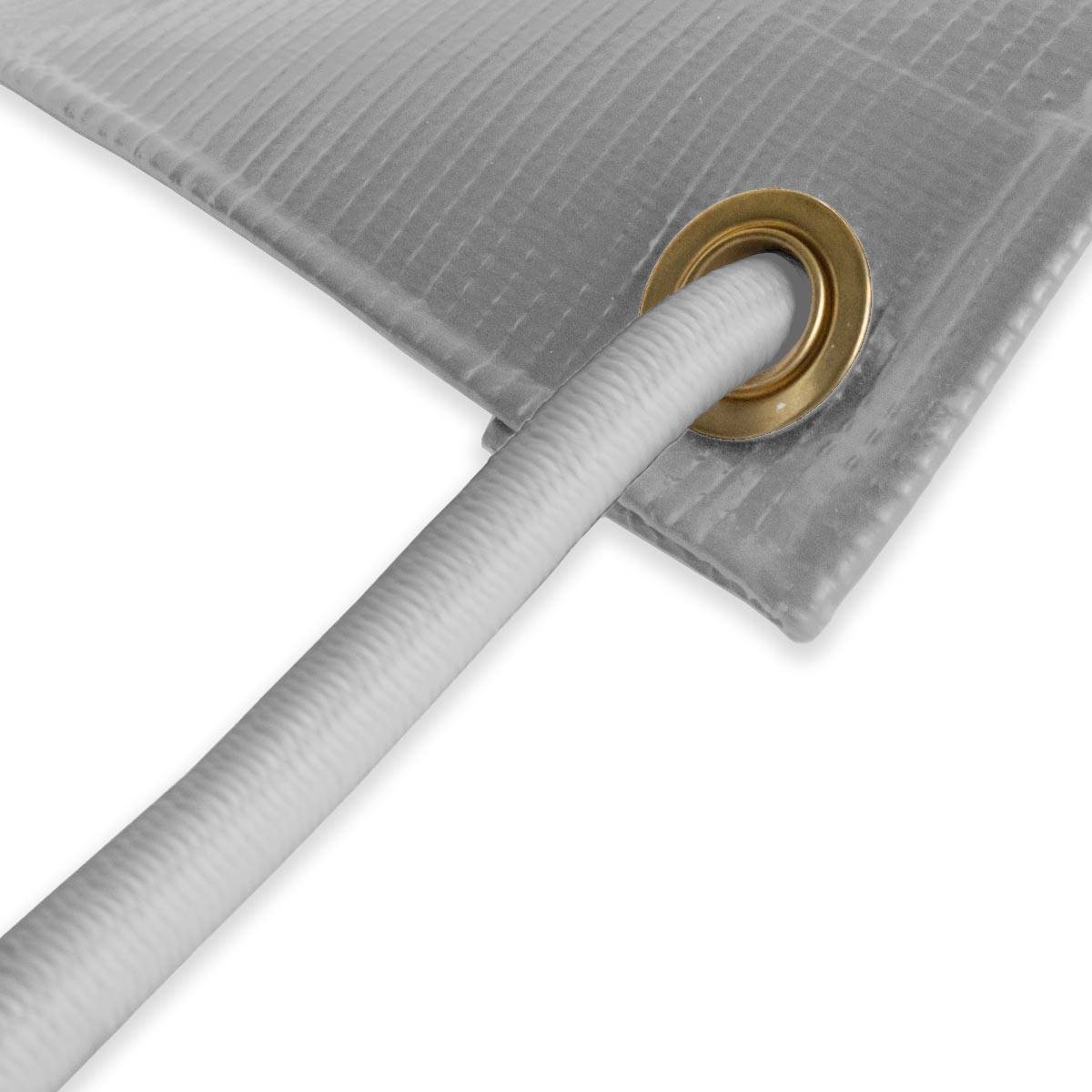 Sandow élastique Gris 70 mètres 9SW - Qualité PRO - Tendeur pour bâche de diamètre 9 mm TECPLAST - Imagen 4