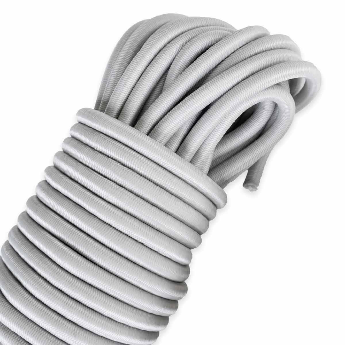 Sandow élastique Gris 70 mètres 9SW - Qualité PRO - Tendeur pour bâche de diamètre 9 mm TECPLAST - Imagen 6