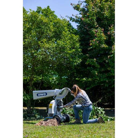 Grin - Broyeur de végétaux thermique GRIN, 50mm, Briggs Stratton 208cc, démarrage électrique - BIOCH50 - Image 8