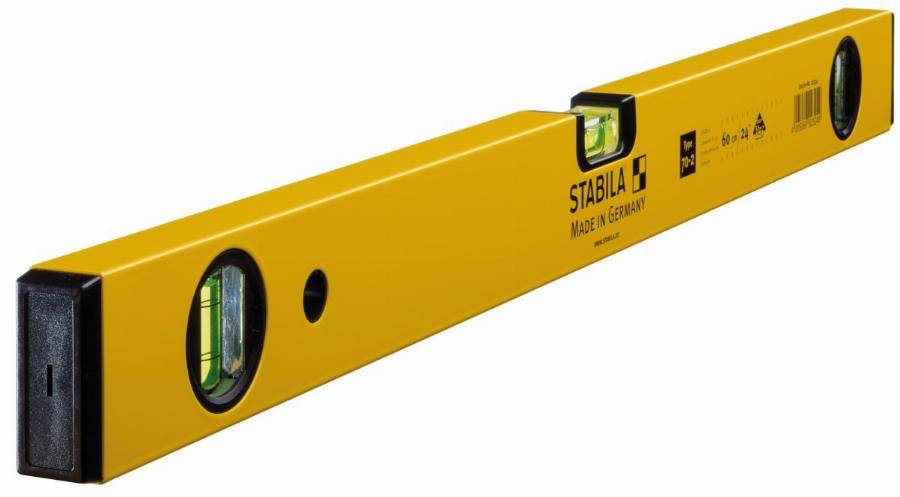 Stabila - Niveau à bulle STABILA Type 70-2 fioles - 60cm - 2324