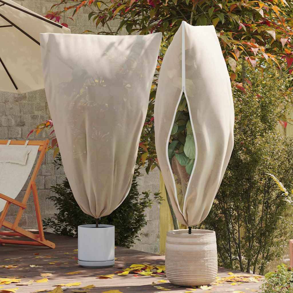 PANGIVO - Housses de protection hivernale tissu non tissé beige 180 x 120 cm - PANGIVO - Image 1