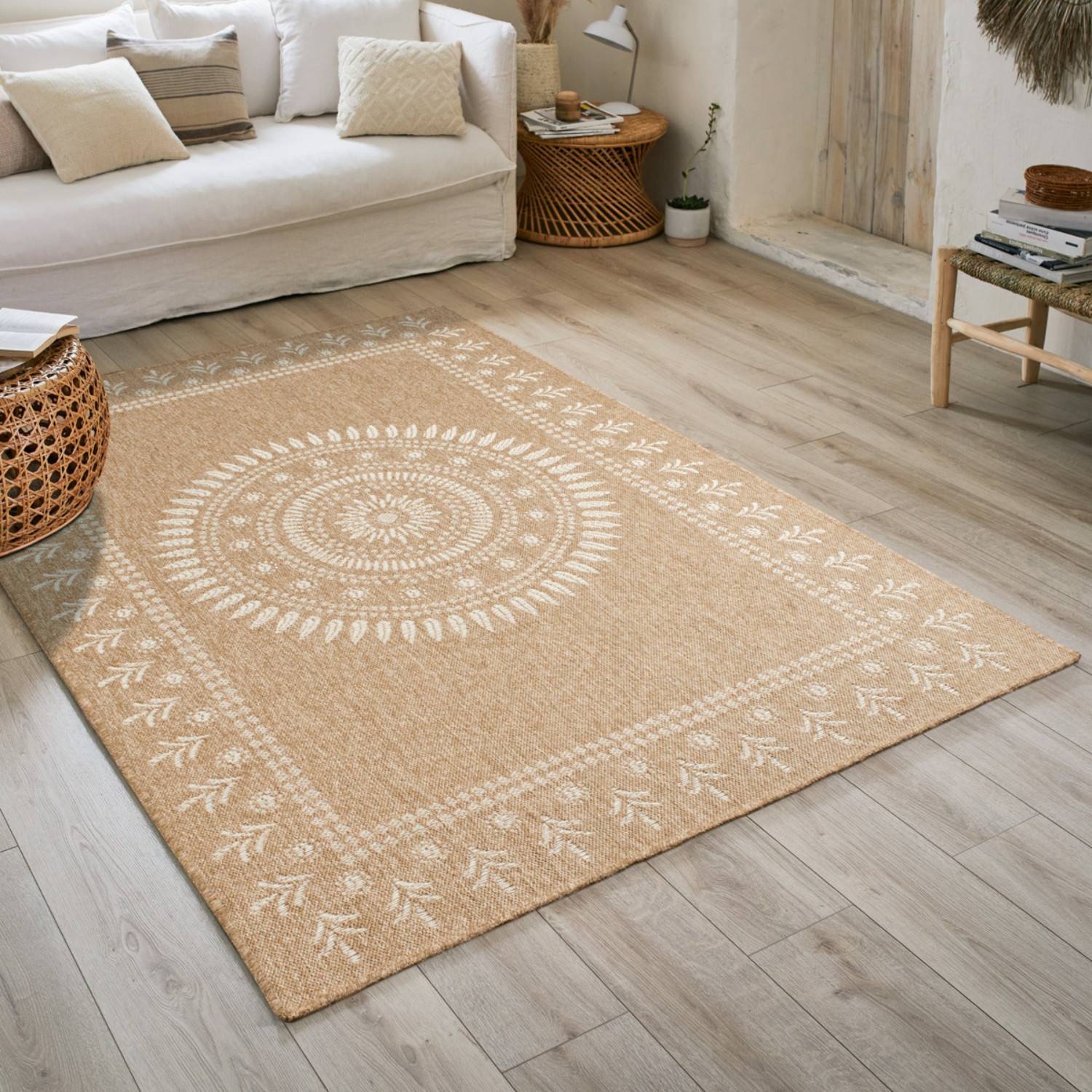 Autre - Tapis intérieur et extérieur naturel 200x290cm - Imagen 2