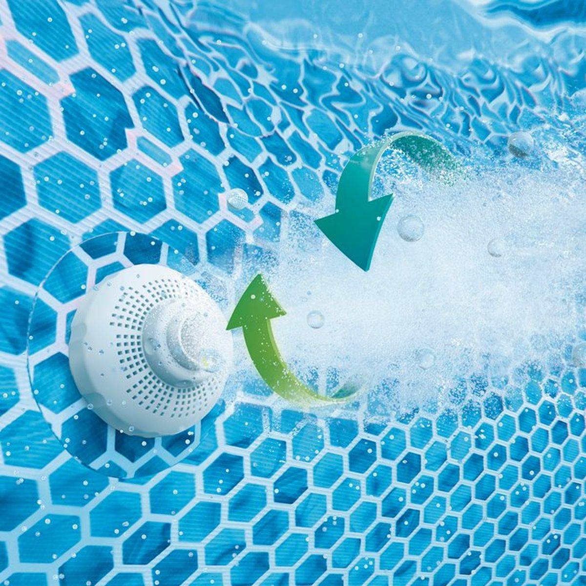 Piscine tubulaire hors-sol ronde 3,05 x 0,76 m, liner PVC triple épaisseur, filtre cartouche C330 1 m³/h - Intex - Image 3