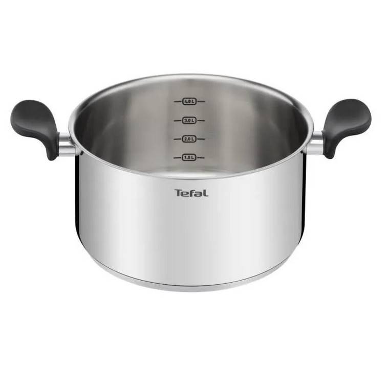 Faitout inox 24cm avec couvercle E3084604 Tefal - Imagen 2