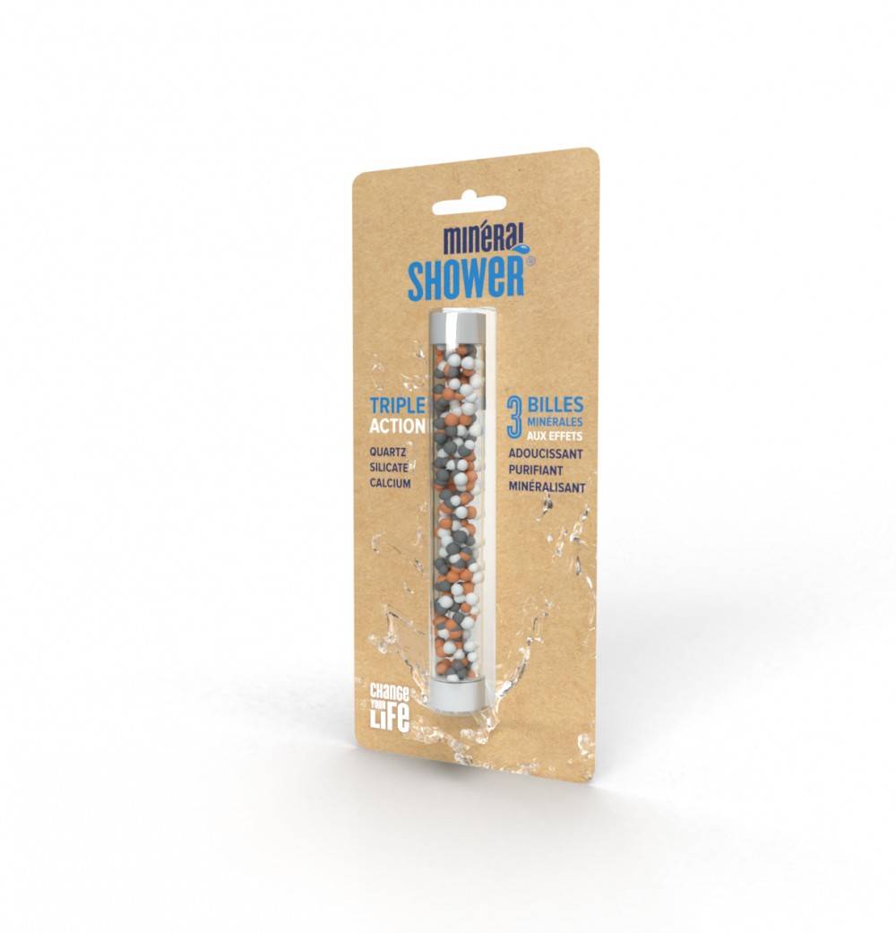 Centrale Brico - Pack 3 recharges, transparant, Tubo cristal Centrale Brico - Imagen 2
