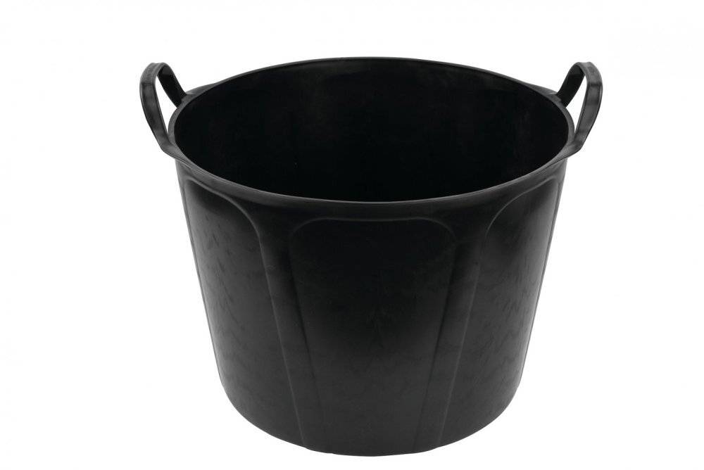Auge Cabas 40L – Plastique Noir – Lot de 2 - Mondelin - Image 2