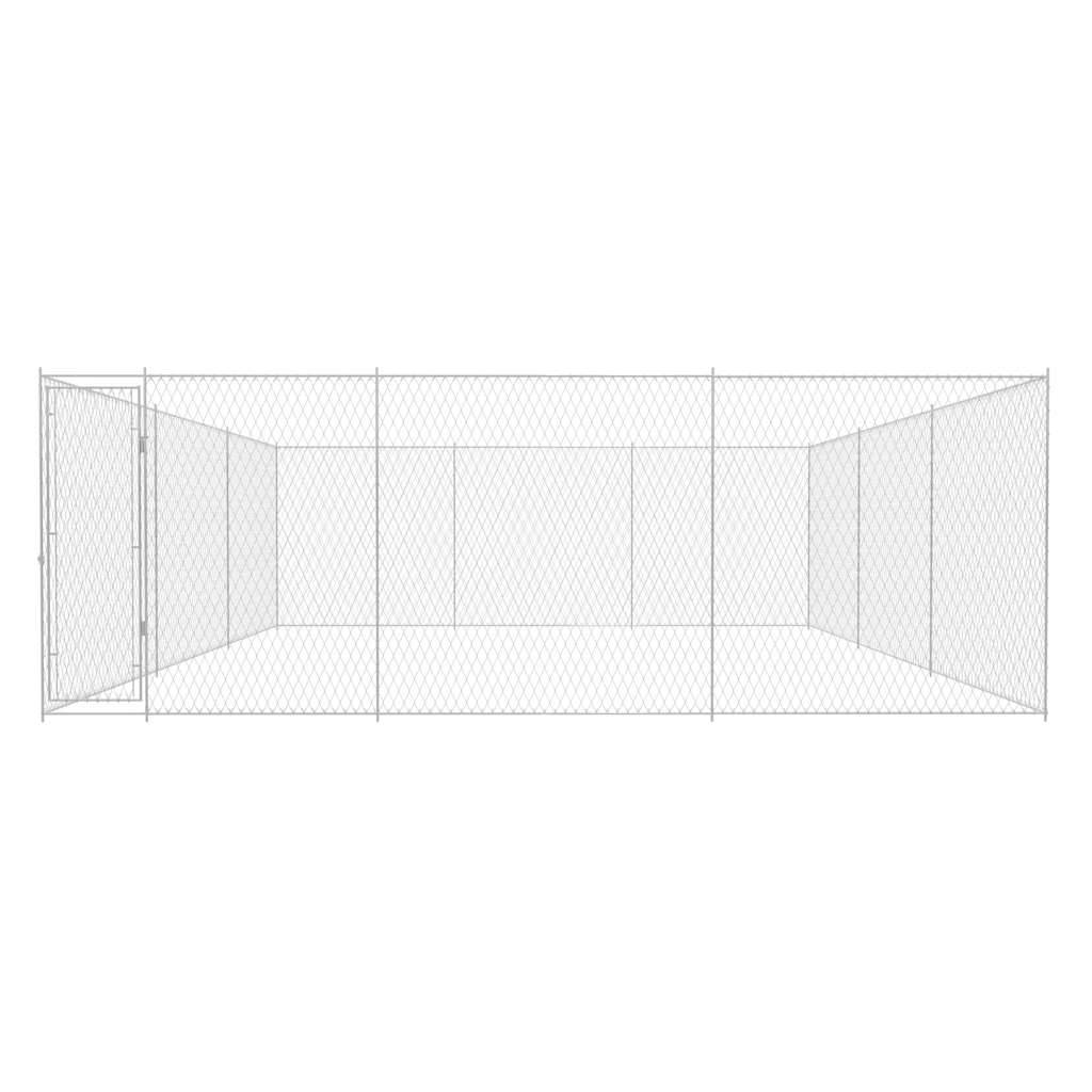 Vidaxl - Chenil extérieur pour chiens Acier galvanisé 570x570x185 cm vidaXL 145034 - Image 2
